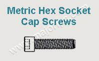 Metric Hex Socket Cap Screws