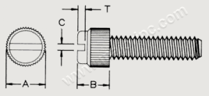 Metric Economy Grade Thumb Screws