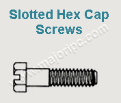 Slotted Hex Cap Screws